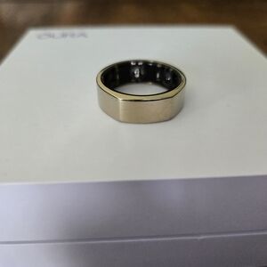 Oura Ring Gen3 Heritage Gold Smart Ring. Size 11